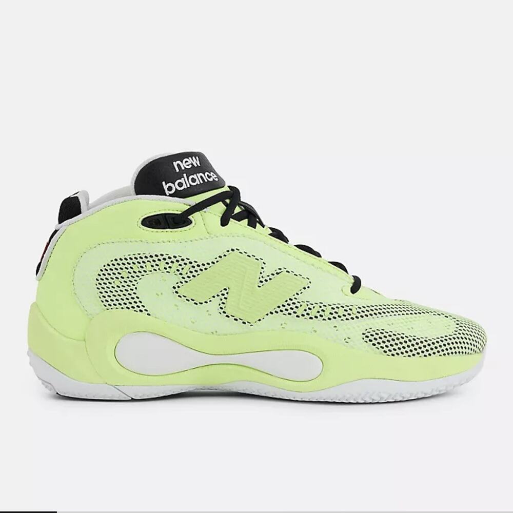 [MEN 12] RARE New Balance P400 Mid Top Yellow Volt Afterglow Basketball UFFBB43D